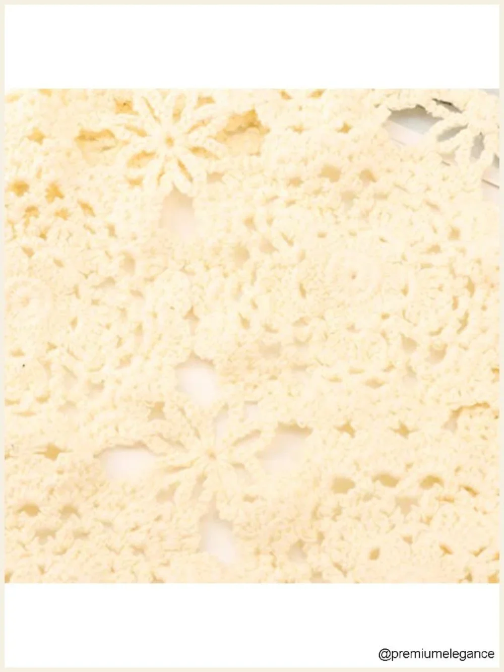 Floral Crochet Headband Knotted Headscarf Vintage Hair Kerchief